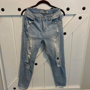 ENJEAN brand size 9 faded jeans GUC